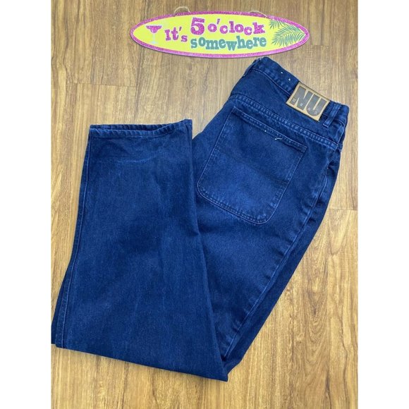 NU Wear Unisex Dark Blue‎ Jeans Size 40X32 NWOT - Picture 4 of 12